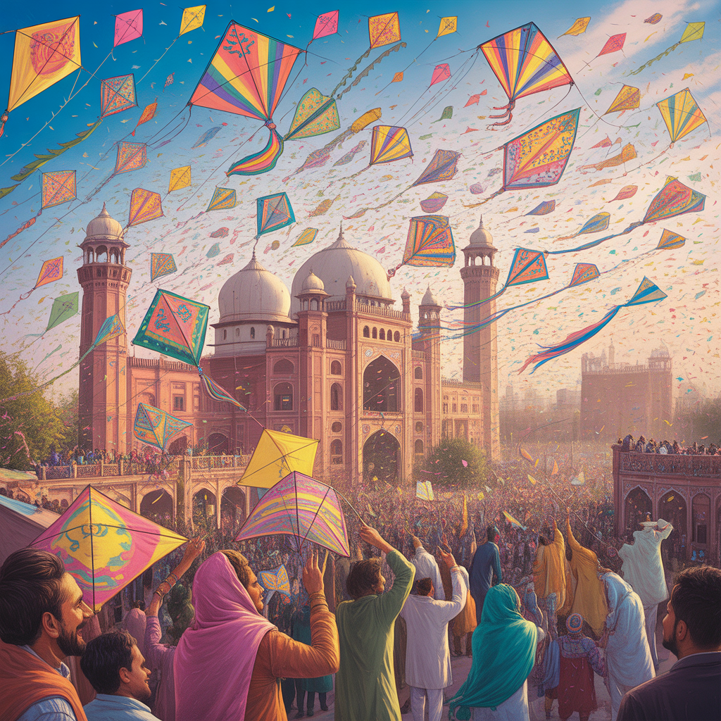 Basant in Lahore 2026 kite flying