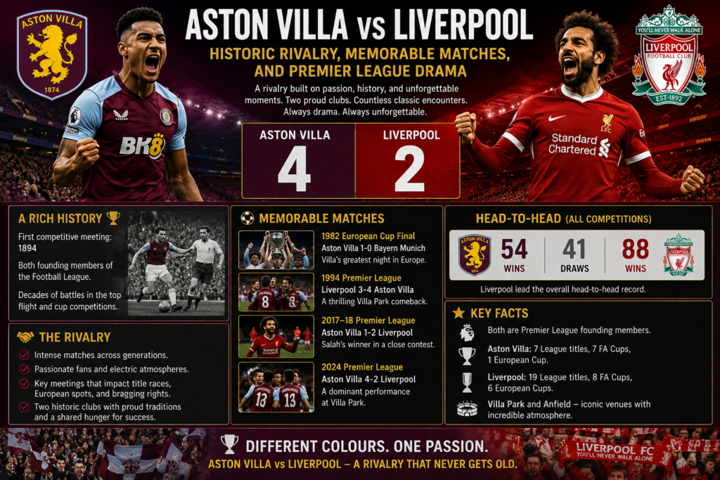 Aston Villa vs Liverpool